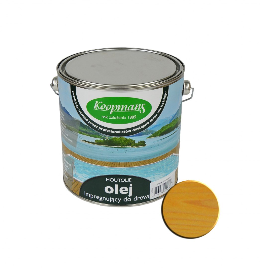 Olej Impregnujący Koopmans 101 2,5L - sosna limba Olej Impregnujący Koopmans 101 2,5L - sosna limba
