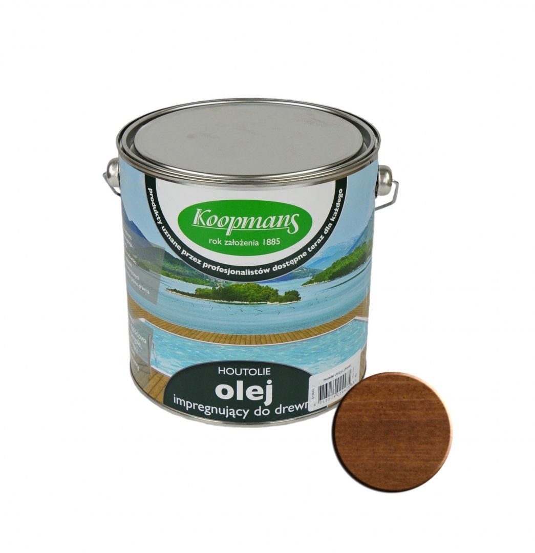 Olej Impregnujący Koopmans 106 2,5L - orzech brazy Olej Impregnujący Koopmans 106 2,5L - orzech brazy