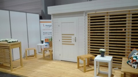 Sauna zewnętrzna AZALIA Komplet MALOWANA Sauna zewnętrzna AZALIA Komplet MALOWANA