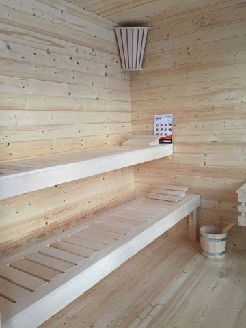 Sauna zewnętrzna AZALIA Komplet MALOWANA Sauna zewnętrzna AZALIA Komplet MALOWANA