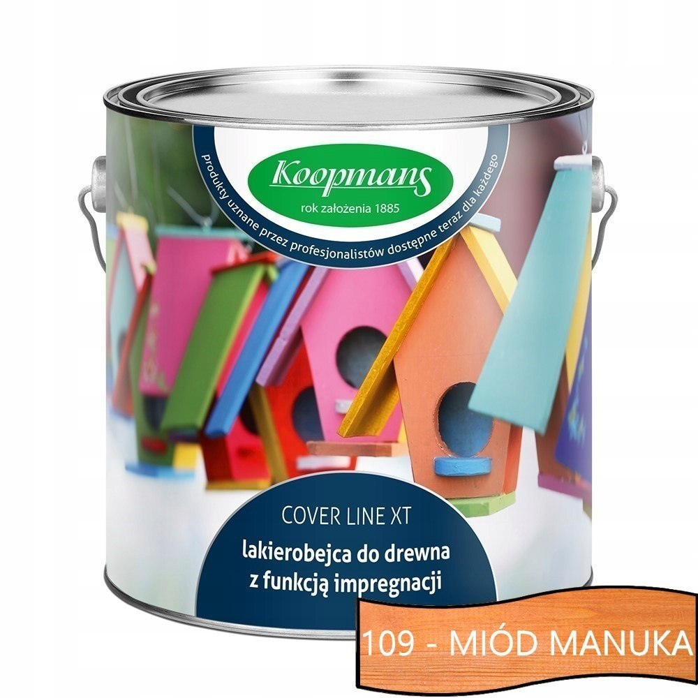 Lakierobejca Cover Line Koopmans 109 - MIÓD MANUKA Lakierobejca Cover Line Koopmans 109 - MIÓD MANUKA
