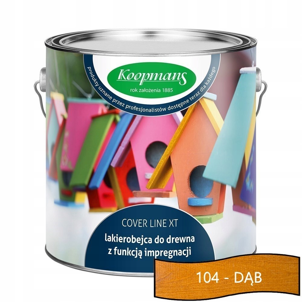 Lakierobejca Cover Line XT Koopmans 1L - 104 DĄB Lakierobejca Cover Line XT Koopmans 1L - 104 DĄB