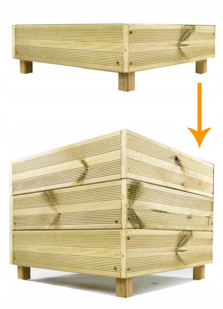 Skrzynia, warzywniak, zielnik, ZESTAW 124x90x43,5 Skrzynia, warzywniak, zielnik, ZESTAW 124x90x43,5