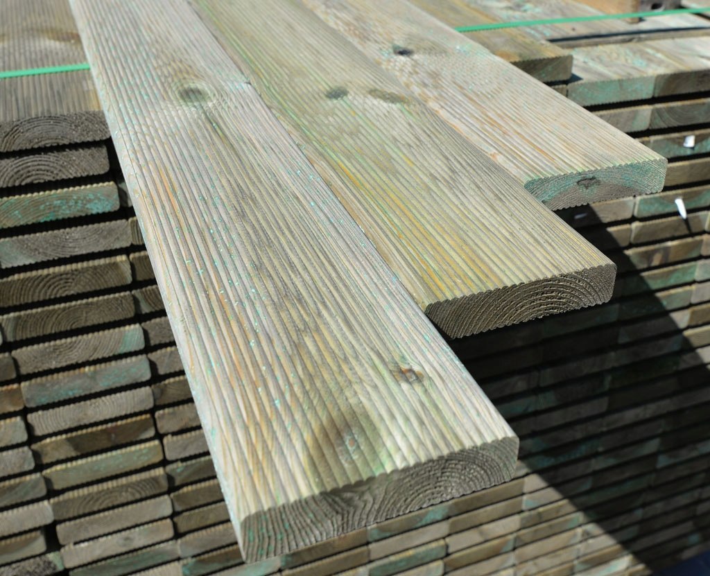 Deska tarasowa, ogrodzeniowa sosnowa 240x12x2,8cm Deska tarasowa, ogrodzeniowa sosnowa 240x12x2,8cm