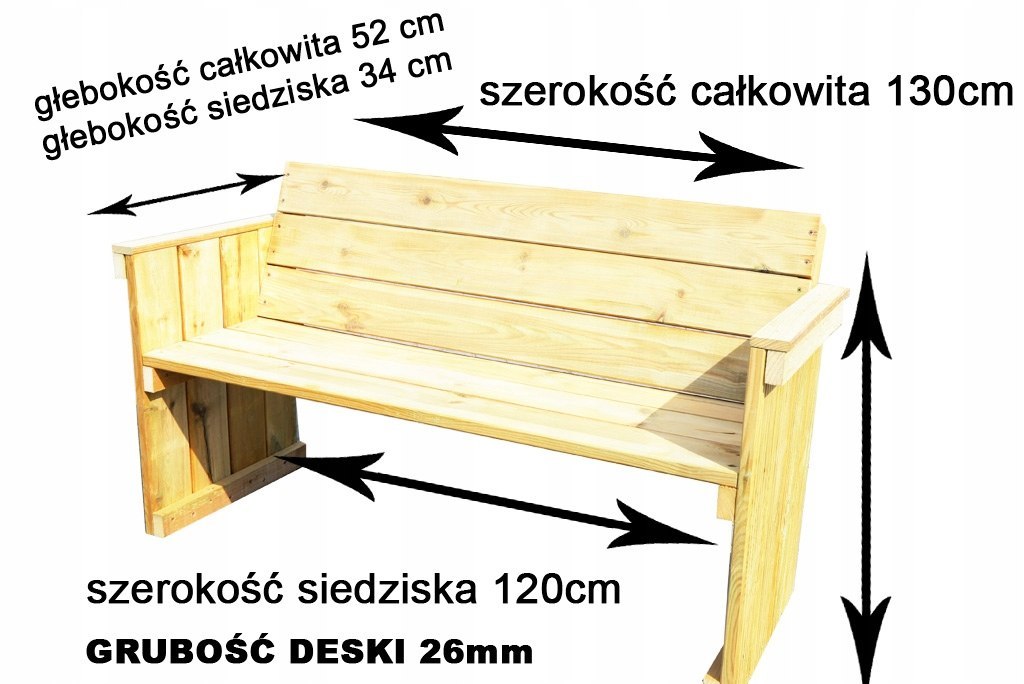 Ławka ogrodowa 130cm ławeczka ,idealna na cmentarz Ławka ogrodowa 130cm ławeczka ,idealna na cmentarz