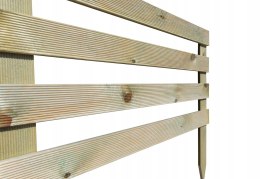 Palisada, płot, warzywniak 120x60 cm szybki montaż