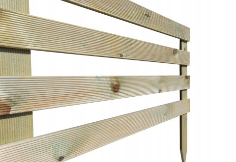 Palisada, płot, warzywniak 120x60 cm szybki montaż