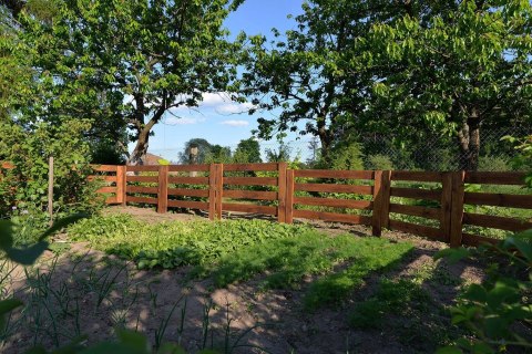 Palisada, płot, warzywniak 120x60 cm szybki montaż