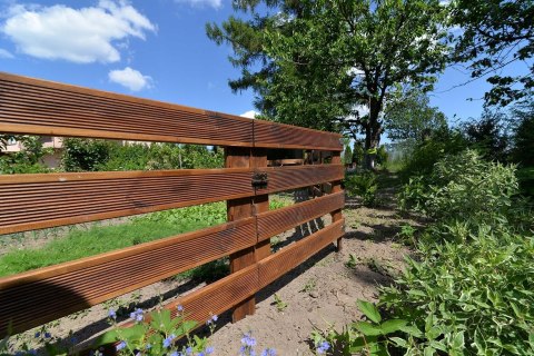 Palisada, płot, warzywniak 120x60 cm szybki montaż