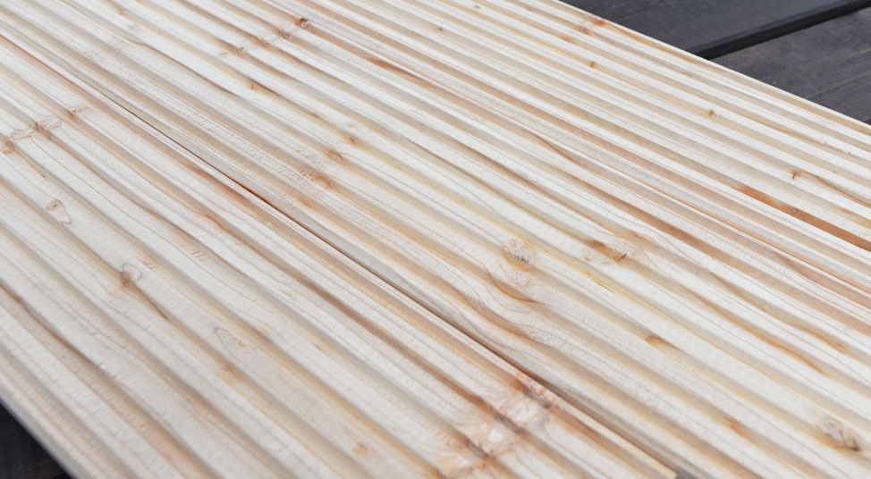Deska tarasowa, ogrodzeniowa Modrzew 400x12x2,8cm Deska tarasowa, ogrodzeniowa Modrzew 400x12x2,8cm