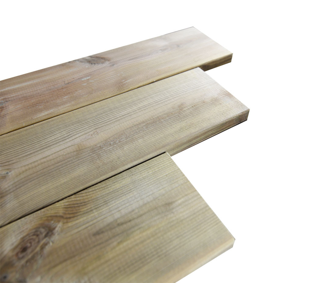 Deska tarasowa sosnowa 500x12x4,5cm BRĄZOWA Deska tarasowa sosnowa 500x12x4,5cm BRĄZOWA