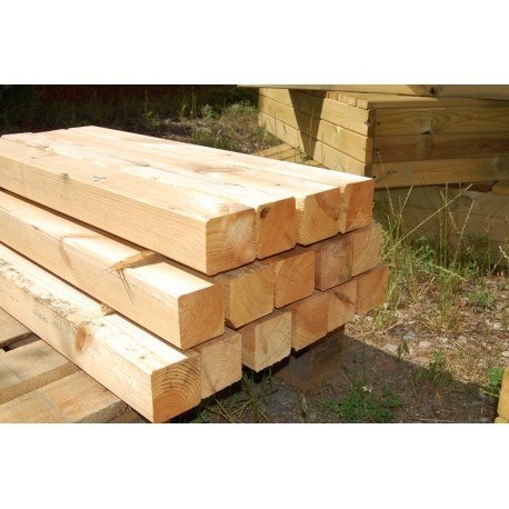 Słupek ogrodzeniowy drewniany 250x7x7cm