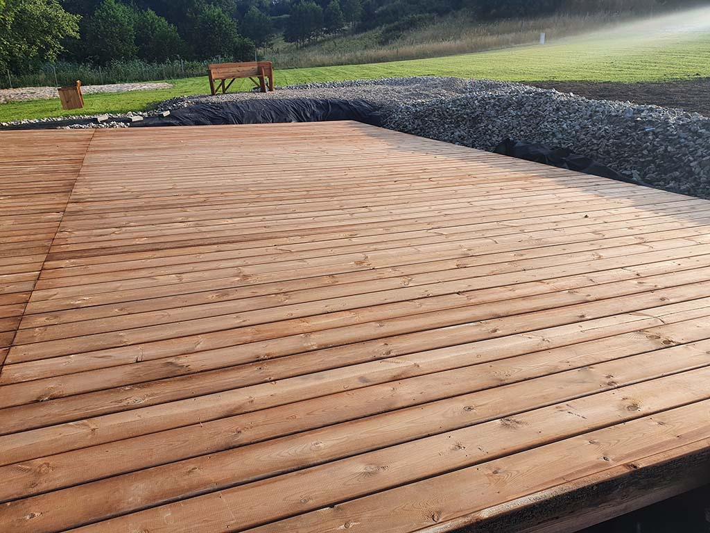 Deska tarasowa 400x12x2,6cm BRĄZOWA klasa AA Deska tarasowa 400x12x2,6cm BRĄZOWA klasa AA