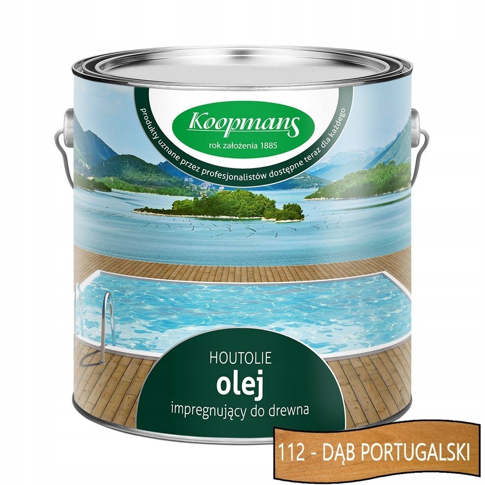 Olej Impregnujący Koopmans 112 2.5L - dąb port. Olej Impregnujący Koopmans 112 2.5L - dąb port.