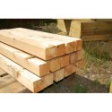Słupek ogrodzeniowy drewniany 240x6,5x5cm