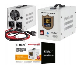 Zasilacz awaryjny do pieca, sinus pro 800e, UPS, zasilanie awaryjne, Kemot