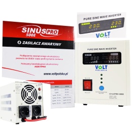 Zasilacz awaryjny do pieca, Sinus PRO 500E+AKUMULA