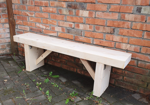 Ława, ławka na ognisko 150x22x47cm GRUBA Ława, ławka na ognisko 150x22x47cm GRUBA