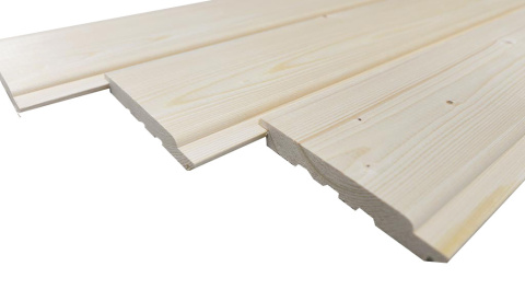 Boazeria, podbitka, deska elewacyjna suszona 120x14,5x1,9cm A/B Boazeria, podbitka, deska elewacyjna suszona 120x14,5x1,9cm A/B