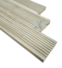 Deska tarasowa 240x12x2,8cm, ogrodzeniowa, ryflowana klasa A/B