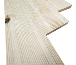 Deska tarasowa 50x14,5x2,6cm, ogrodzeniowa, ryflowana klasa C