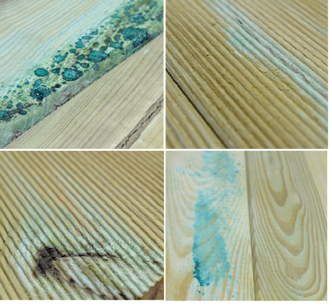 Deska tarasowa gładka 400x12x2,6cm A/B, deska na ogrodzenie, impr. ciśnien Deska tarasowa gładka 400x12x2,6cm A/B, deska na ogrodzenie, impr. ciśnien