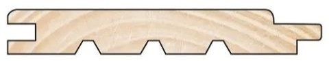 Boazeria, podbitka, deska elewacyjna suszona n. impr 250x12,1x1,9cm Boazeria, podbitka, deska elewacyjna suszona n. impr 250x12,1x1,9cm