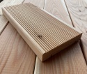 Deska tarasowa Modrzew ryflowana 240x14,5x2,7cm klasa C