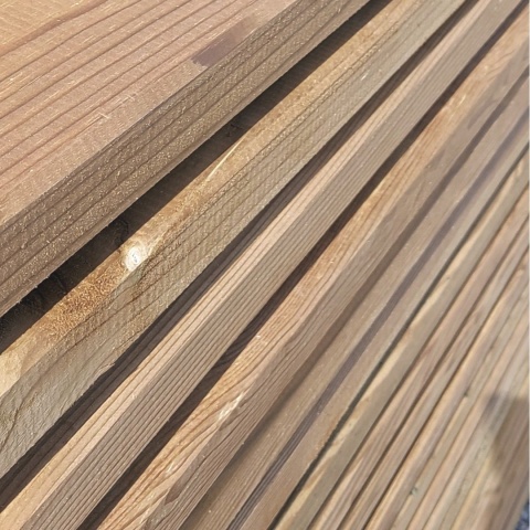 Deska tarasowa impregnowana, ryflowana 240x14x4cm, GRUBA , na pomost