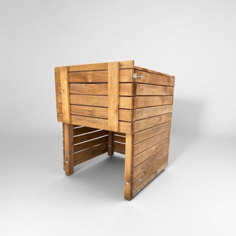 Kompostownik otwierany 63x63x80cm impr. na brąz 300L Kompostownik otwierany 63x63x80cm impr. na brąz 300L