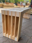 Ławka ogrodowa 2 osobowa nowoczesny wygląd 120cm