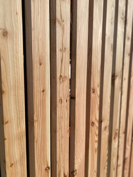 Pergola, płot, lamel 90x175cm z modrzewia