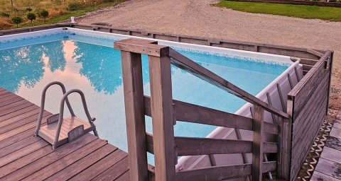 Zabudowa BASENU + TARAS WYPOCZYNKOWY 36m2 + basen 10x5m Zabudowa BASENU + TARAS WYPOCZYNKOWY 36m2 + basen 10x5m