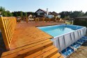 Zabudowa BASENU, basen, taras, Intex, Bestway