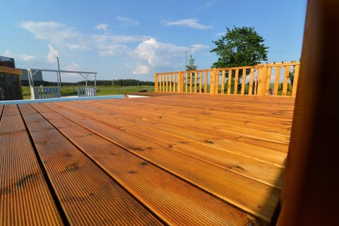 Zabudowa BASENU, basen, taras, Intex, Bestway