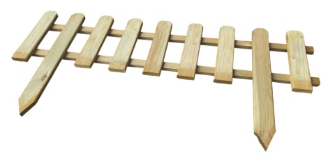 Palisada drewniana, płotek, obrzeże, 100x25cm impregnowany ciśnieniowo Palisada drewniana, płotek, obrzeże, 100x25cm impregnowany ciśnieniowo