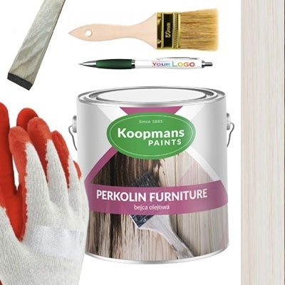 Bejca Olejowa do drewna PERKOLIN Koopmans 0,6L PF07 BIELONY