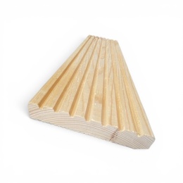 Deska tarasowa 100x14,5x2,8cm, sosnowa ryflowana klasa C