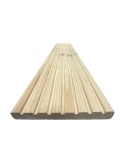 Deska tarasowa 300x14,5x2,8cm, sosnowa ryflowana klasa C