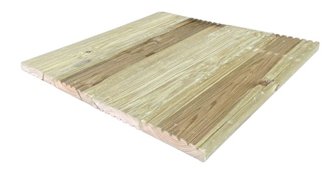Deska tarasowa 60x14,5x2,8cm, sosnowa ryflowana klasa C