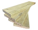 Deska tarasowa 60x14,5x2,8cm, sosnowa ryflowana klasa C