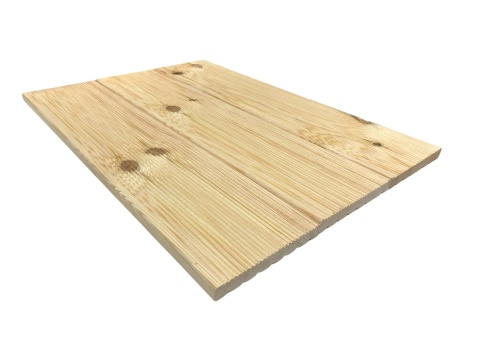 Deska tarasowa 60x14,5x2,8cm, sosnowa ryflowana klasa C
