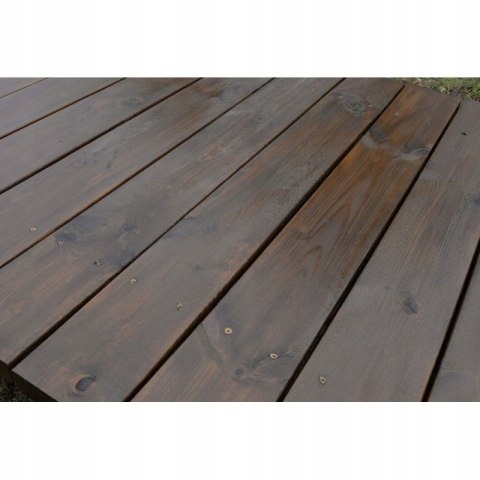 Deska tarasowa impregnowana, ryflowana 240x14x4cm, GRUBA , na pomost
