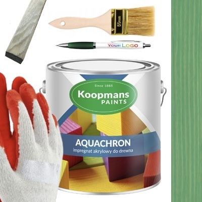 Impregnat do drewna bezpieczny dla dzieci Aquachron ZIELONY Koopmans