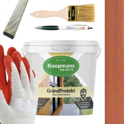 Impregnat do drewna GRANDPROTEKT Lazura 905 3L Machoń +GRATISY