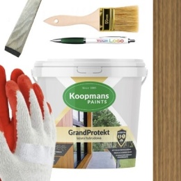 Impregnat do drewna GRANDPROTEKT Lazura 906 3L Orzech +GRATISY