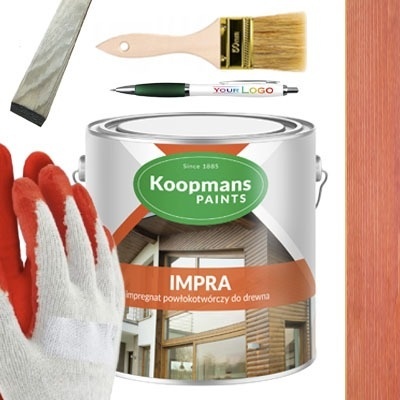 Impregnat do drewna IMPRA Koopmans 105 2,5L GRUSZA + GRATISY