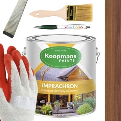 Impregnat do drewna IMPRACHRON Koopmans 111 5L TEAK + GRATISY