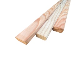 Listwa modrzewiowa, kantówka strugana gładka 120x30x16 mm klasa C