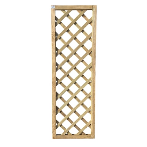 Kratownica ogrodowa diagonalna 60x180cm , impregnowana ziel.